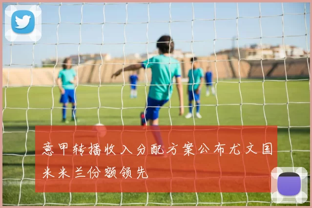 意甲转播收入分配方案公布尤文国米米兰份额领先