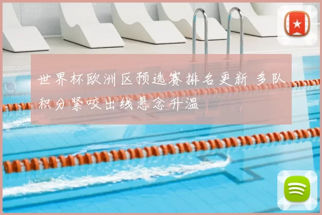 世界杯欧洲区预选赛排名更新 多队积分紧咬出线悬念升温