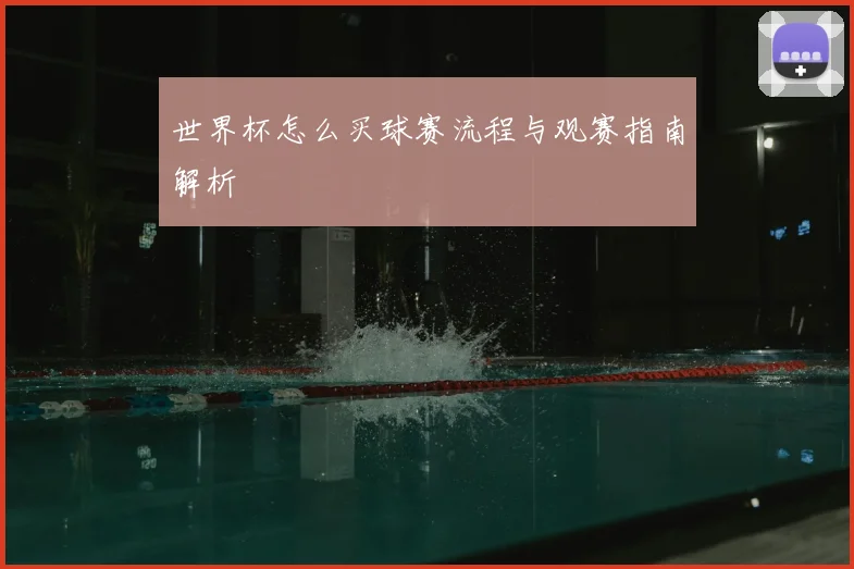世界杯怎么买球赛流程与观赛指南解析